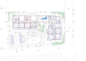 مجمع سكني قيد الانشاء في منطقة كارجي جاك الهادئة- الانيا 
