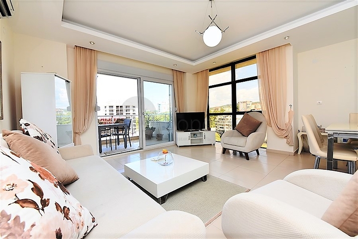 غرفتين وصالة ضمن مجمع سكني  خمس نجوم في  منطقة افسلار - الانيا 