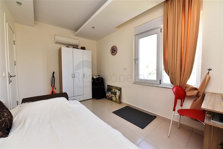 غرفتين وصالة ضمن مجمع سكني  خمس نجوم في  منطقة افسلار - الانيا 