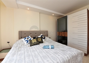 غرفتين وصالة ضمن مجمع سكني  خمس نجوم في  منطقة افسلار - الانيا 