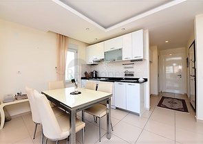 غرفتين وصالة ضمن مجمع سكني  خمس نجوم في  منطقة افسلار - الانيا 