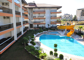 شقة غرفة نوم وصالة ضمن مجمع ذو خدمات مميزة في افسلار - الانيا 