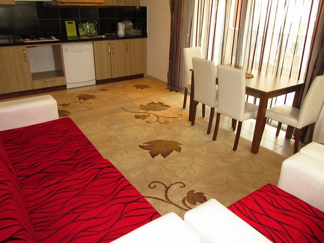 ضمن منطقة حيوية قريبة من البحر - غرفتين وصالة مؤثثة في منطقة اوبا -الانيا 