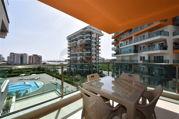 شقة 1+1 للايجار في مجمع مريح في افسالار