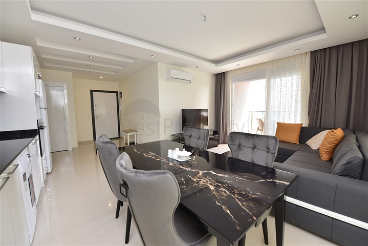 شقة 1+1 للايجار في مجمع مريح في افسالار