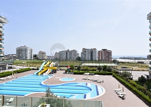 شقة 1+1 للايجار في مجمع مريح في افسالار