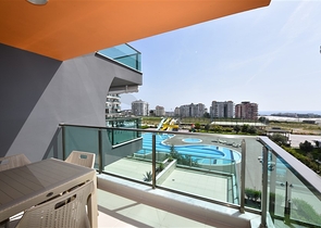 شقة 1+1 للايجار في مجمع مريح في افسالار