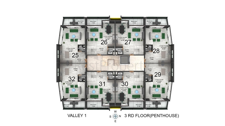 بالاقساط -مشروع قيد الانشاء في الانيا 