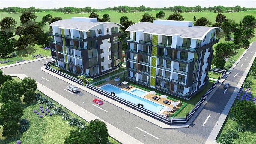 بالاقساط -مشروع قيد الانشاء في الانيا 