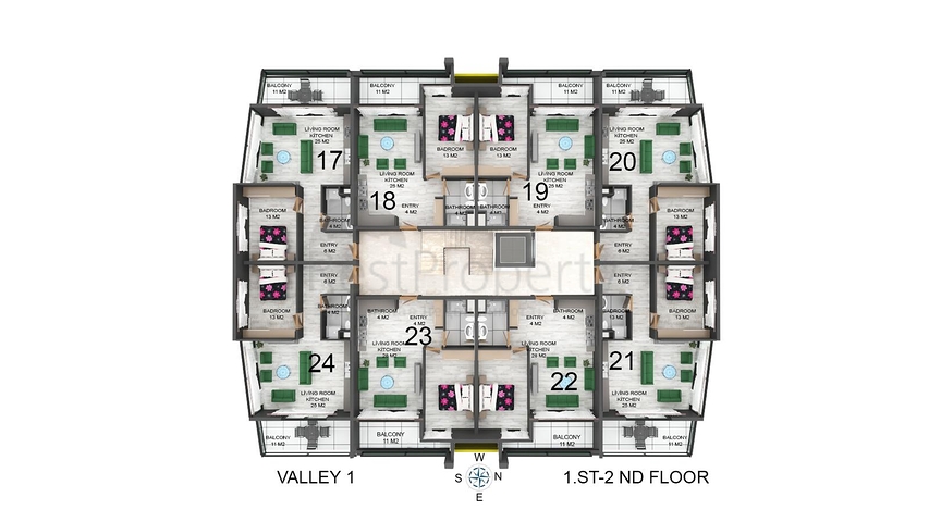 بالاقساط -مشروع قيد الانشاء في الانيا 