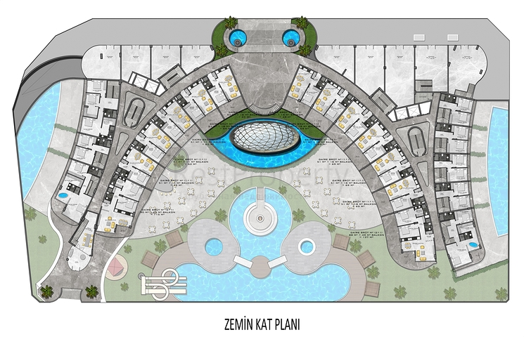 للمستثمرين - مشروع قيد الانشاء في اول صف على البحر  للمستثمرين - مشروع قيد الانشاء في اول صف على البحر