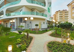 للبيع شقة بتصميم غرفتي نوم وصالة ضمن مجمع سكني في افسلار - الانيا 