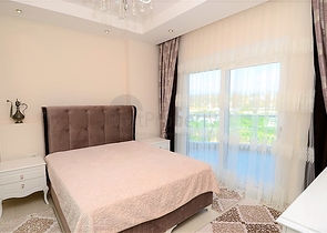 للبيع شقة بتصميم غرفتي نوم وصالة ضمن مجمع سكني في افسلار - الانيا 