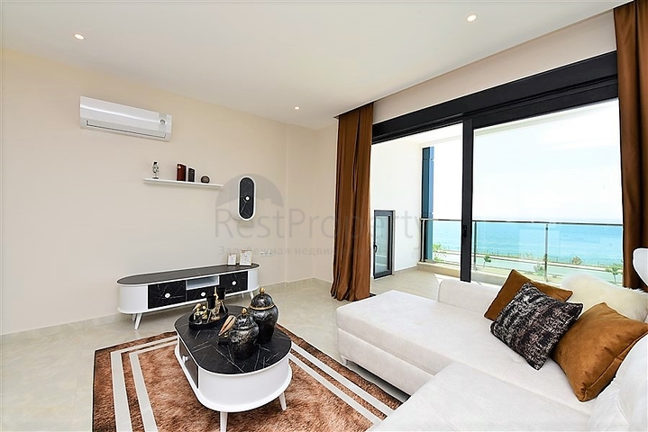 اطلالة بحرية كاملة - غرفة نوم وصالة في كارجي جاك - الانيا 