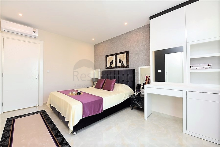 اطلالة بحرية كاملة - غرفة نوم وصالة في كارجي جاك - الانيا 