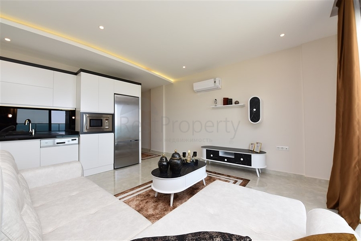 اطلالة بحرية كاملة - غرفة نوم وصالة في كارجي جاك - الانيا 