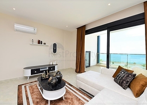 اطلالة بحرية كاملة - غرفة نوم وصالة في كارجي جاك - الانيا 