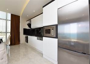 اطلالة بحرية كاملة - غرفة نوم وصالة في كارجي جاك - الانيا 