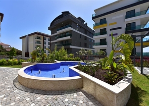 اطلالة بحرية كاملة - غرفة نوم وصالة في كارجي جاك - الانيا 