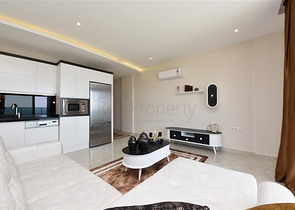 اطلالة بحرية كاملة - غرفة نوم وصالة في كارجي جاك - الانيا 