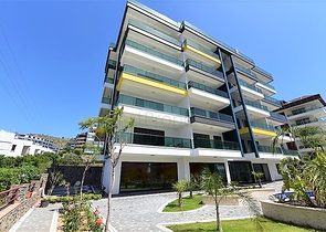 اطلالة بحرية كاملة - غرفة نوم وصالة في كارجي جاك - الانيا 