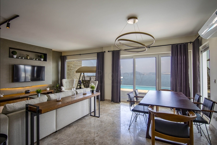 مباشرة على شاطئ البحر - مجمع سكني حديث في بودروم 