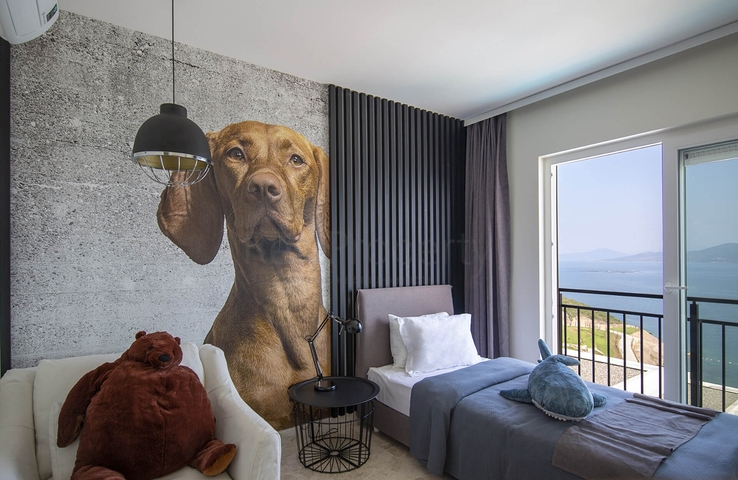 مباشرة على شاطئ البحر - مجمع سكني حديث في بودروم 