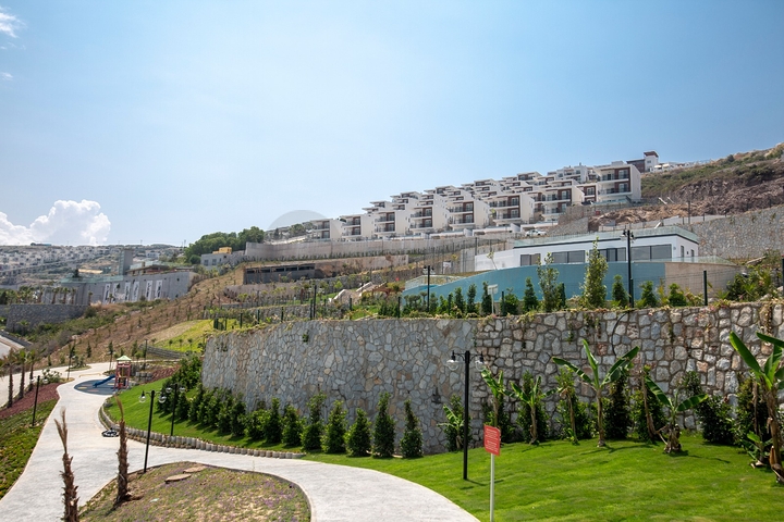 مباشرة على شاطئ البحر - مجمع سكني حديث في بودروم 