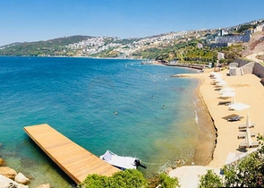 مباشرة على شاطئ البحر - مجمع سكني حديث في بودروم 