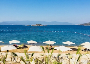 مباشرة على شاطئ البحر - مجمع سكني حديث في بودروم 