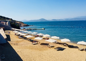 مباشرة على شاطئ البحر - مجمع سكني حديث في بودروم 