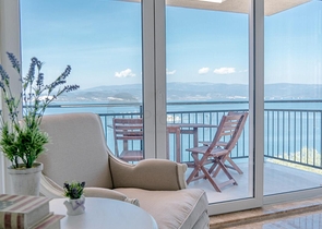 مباشرة على شاطئ البحر - مجمع سكني حديث في بودروم 