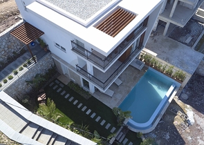 مباشرة على شاطئ البحر - مجمع سكني حديث في بودروم 