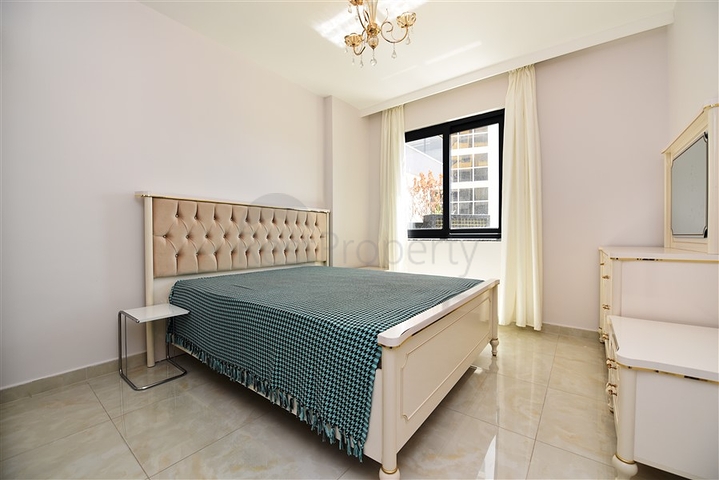 شقة بتصميم غرفتين وصالة  - ضمن مجمع حديث في مهموتلار 