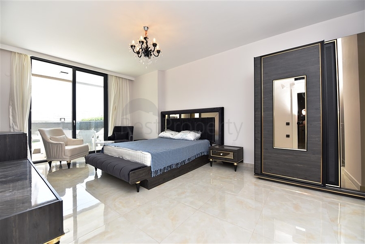 شقة بتصميم غرفتين وصالة  - ضمن مجمع حديث في مهموتلار 