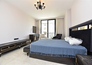 شقة بتصميم غرفتين وصالة  - ضمن مجمع حديث في مهموتلار 