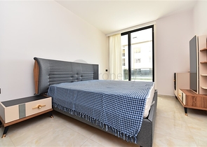 شقة بتصميم غرفتين وصالة  - ضمن مجمع حديث في مهموتلار 