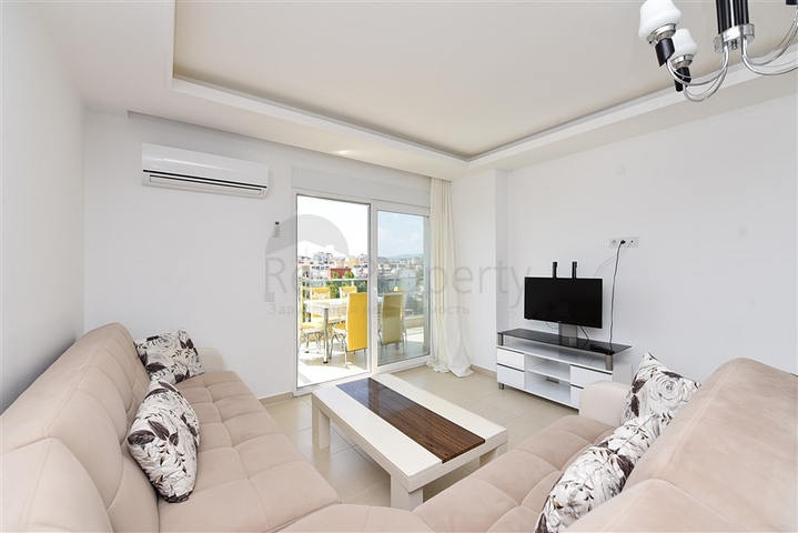 غرفة وصالة مفروشة ضمن مجمع بخدمات خمس نجوم في افسلار 