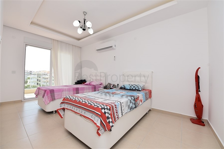 غرفة وصالة مفروشة ضمن مجمع بخدمات خمس نجوم في افسلار 