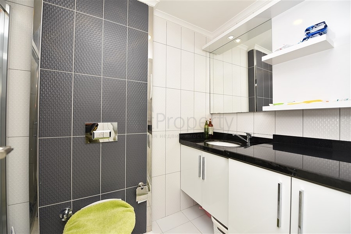 غرفة وصالة مفروشة ضمن مجمع بخدمات خمس نجوم في افسلار 