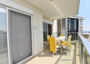 غرفة وصالة مفروشة ضمن مجمع بخدمات خمس نجوم في افسلار 