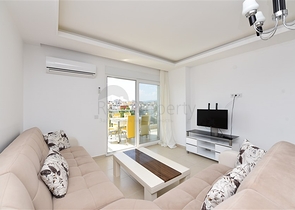 غرفة وصالة مفروشة ضمن مجمع بخدمات خمس نجوم في افسلار 