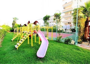 اطلالة بحر مباشرة - غرفتين نوم وصالة مفروشة بالكامل - مهموتلار