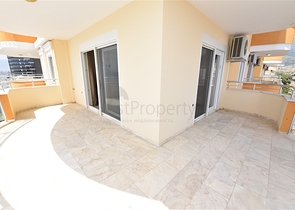 اطلالة بحر مباشرة - غرفتين نوم وصالة مفروشة بالكامل - مهموتلار