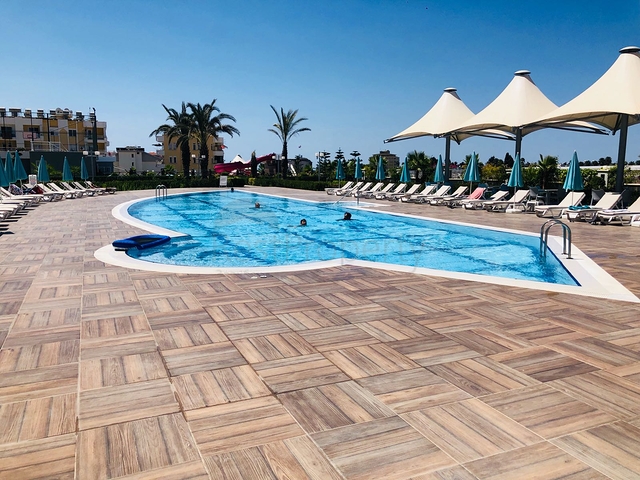 شقق 1 + 1 للإيجار في مجمع مع بنية تحتية فندقية في أفسلار