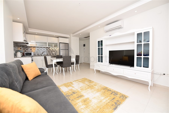 شقق 1 + 1 للإيجار في مجمع مع بنية تحتية فندقية في أفسلار