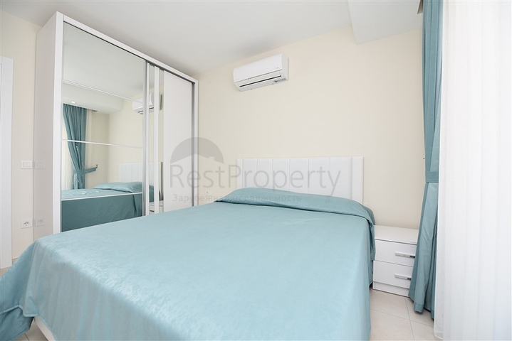 شقق 1 + 1 للإيجار في مجمع مع بنية تحتية فندقية في أفسلار