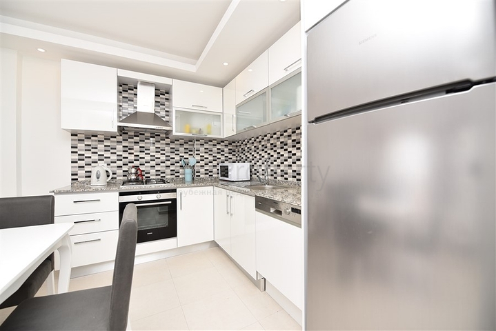 شقق 1 + 1 للإيجار في مجمع مع بنية تحتية فندقية في أفسلار