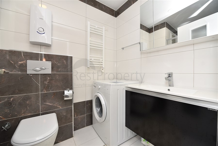 شقق 1 + 1 للإيجار في مجمع مع بنية تحتية فندقية في أفسلار