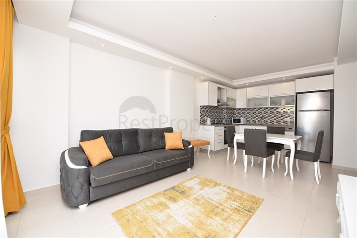 شقق 1 + 1 للإيجار في مجمع مع بنية تحتية فندقية في أفسلار